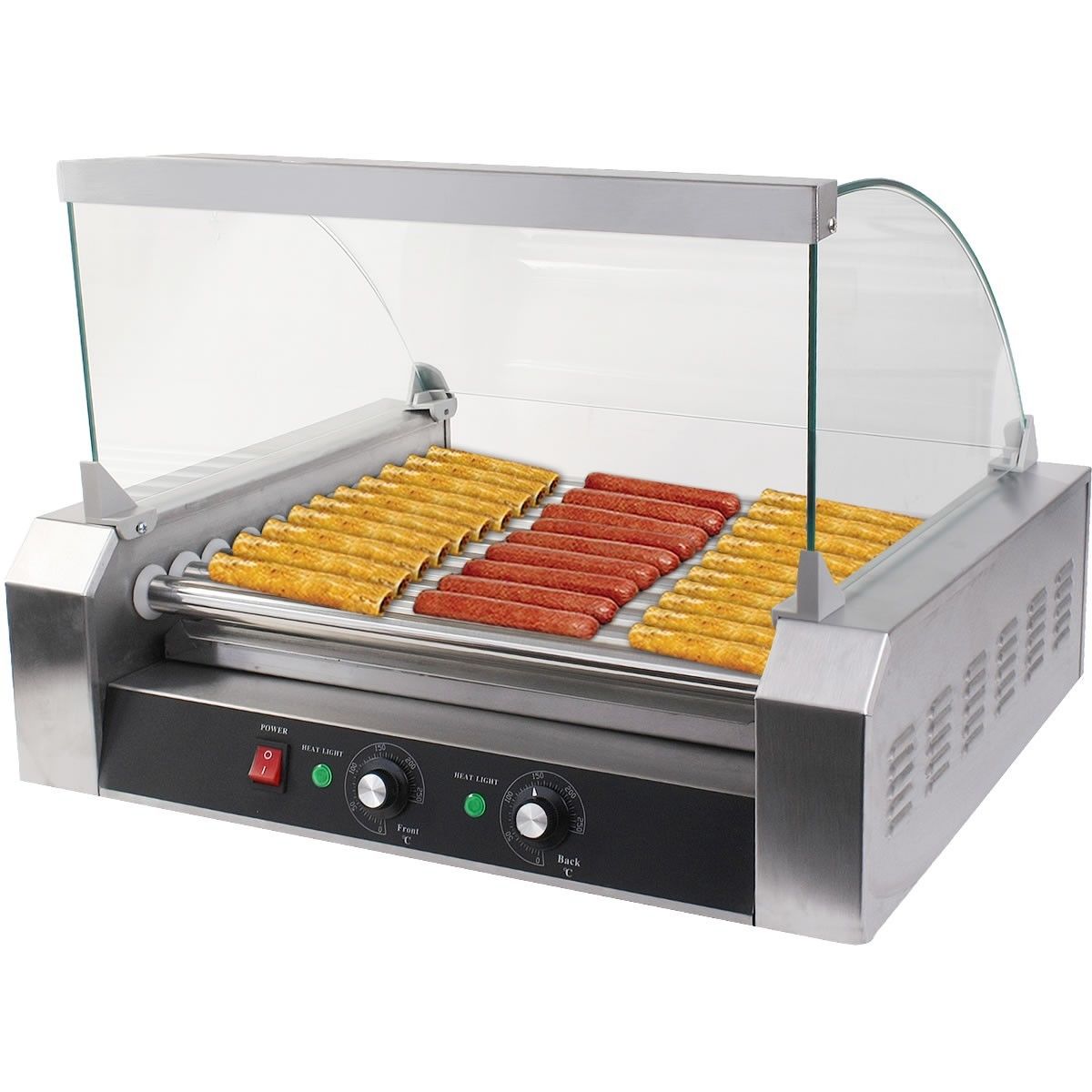 Uncategorized Hot Dog Cookers Specialty Kitchen Appliances electric hot dog grill commercial hotdog maker warmer cooker grilling machine