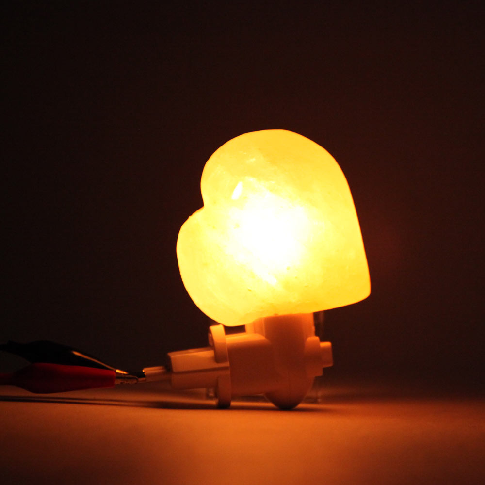 Sphere/Mosaic/Cylinder Crystal Himalayan Salt Night Lamp Air Purifier Wall Light eBay