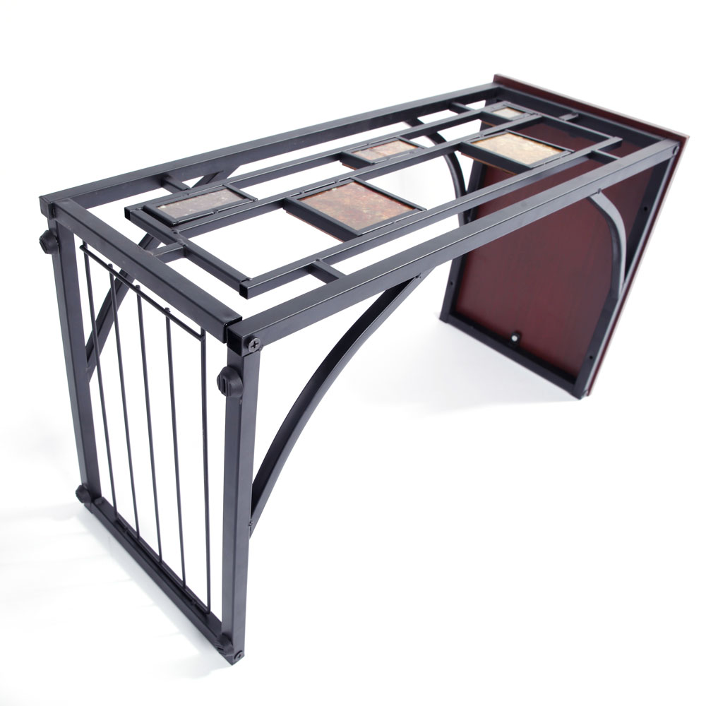 Brown Sofa Snack Table Wood TV Bed Slide Under Couch Dinner Tray Coffee Tea NEW eBay