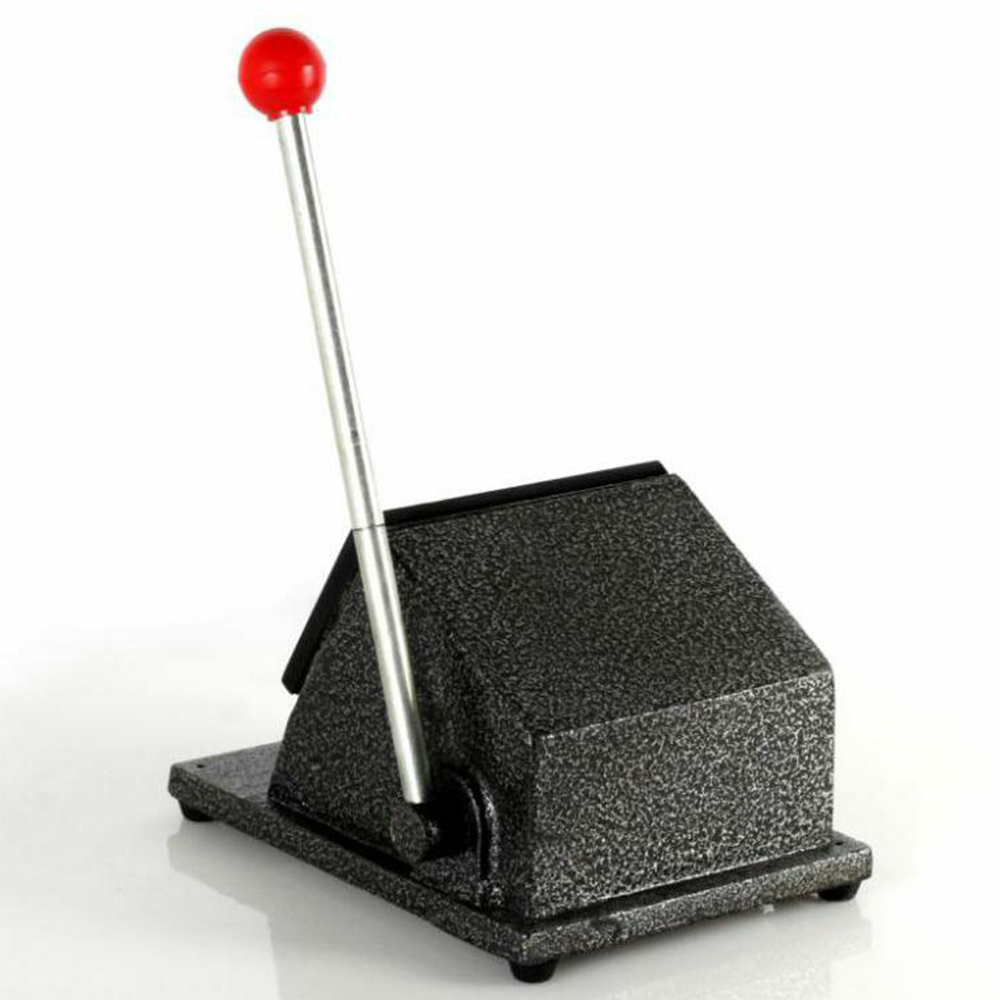 heavy duty photo id manual die cutter punch credit card