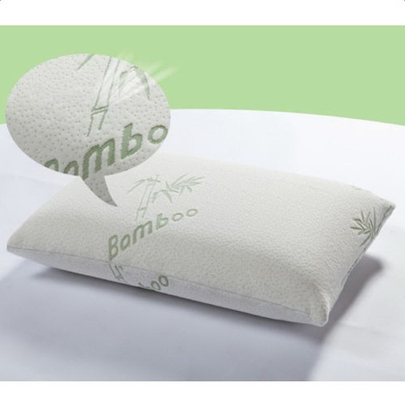 Soft Comfortable 2 Pcs Memory Foam Bed Pillow Queen Size With