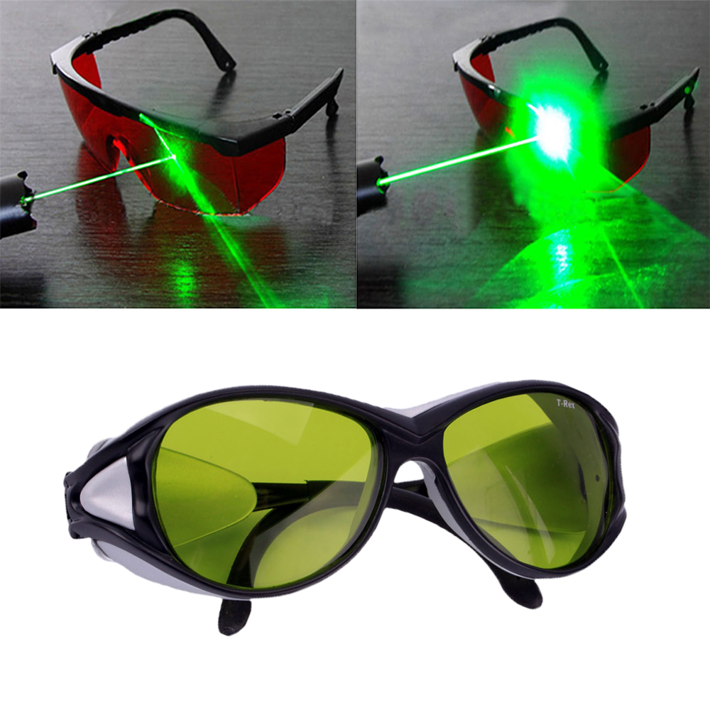 NEW Eye Protection Goggles Laser Safety Glasses Yellow 1064nm Violet