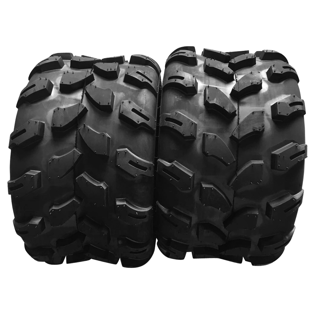 2 Sport ATV Tires 18X9.58 18x9.5x8 4PR 10001 Left, Right, rear